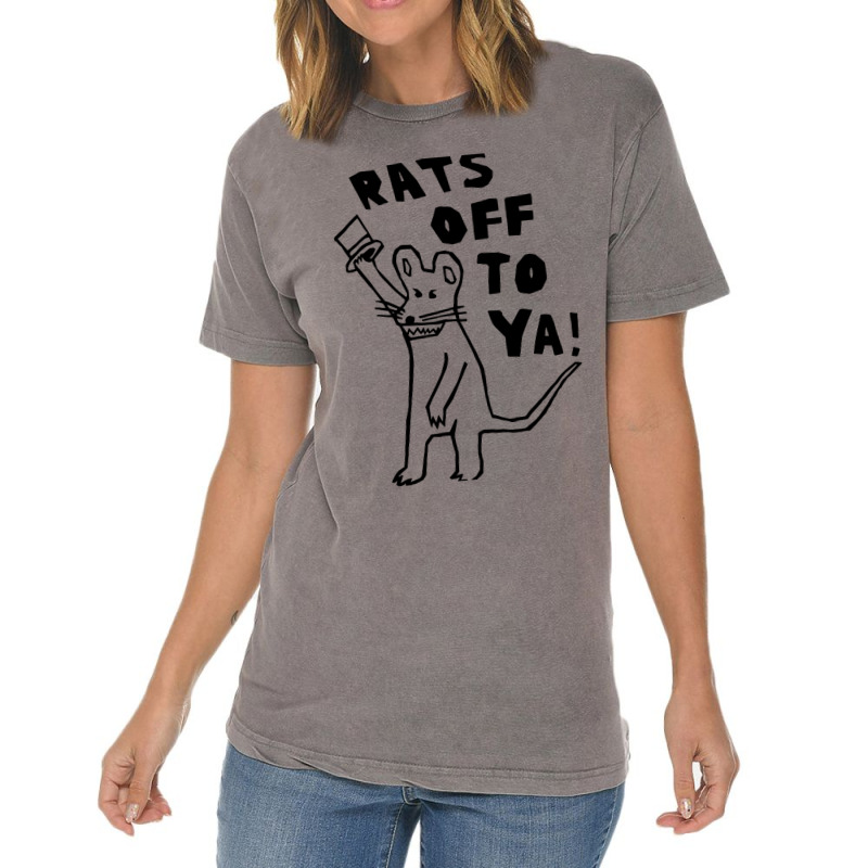 Rats Off To Ya Vintage T-Shirt by Jalak | Artistshot