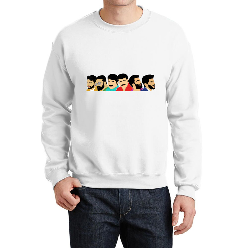 Mallu Superstars Crewneck Sweatshirt by cm-arts | Artistshot