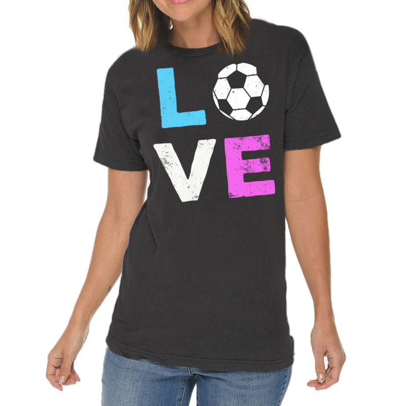 Love Soccer American Team Fan Gift Pullover Hoodie Vintage T-shirt | Artistshot