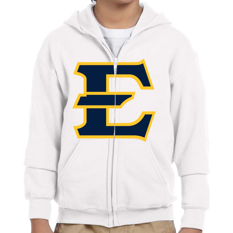 East Tennessee State Buccaneers Youth Zipper Hoodie by cm-arts | Artistshot