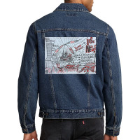 Fake Wind Factory Mon Dieu ! Quo Vadis Domine ©2019 Doctor Faustus Sa Men Denim Jacket | Artistshot