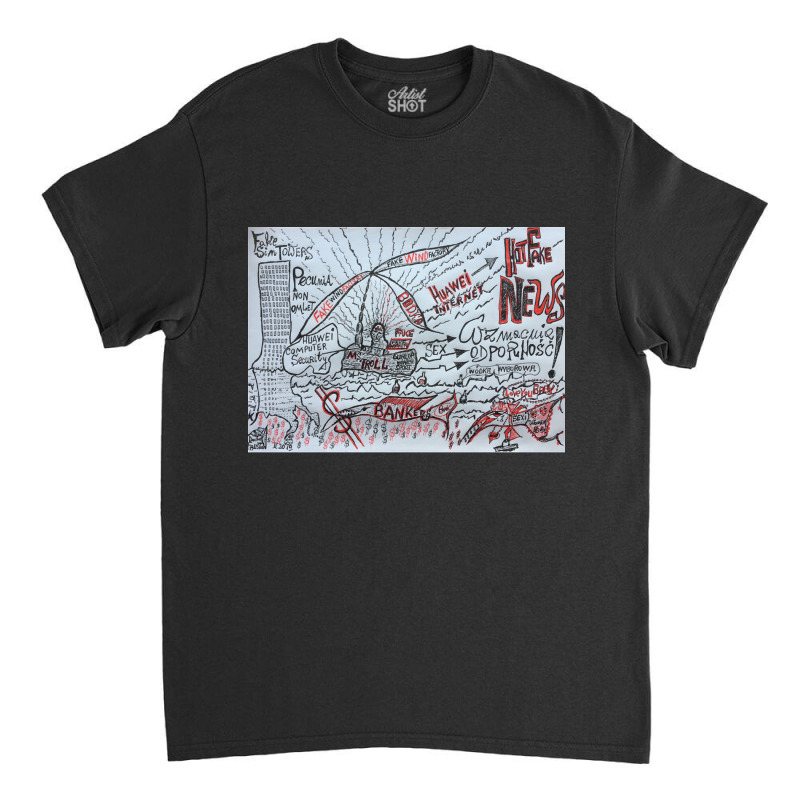 Fake Wind Factory Mon Dieu ! Quo Vadis Domine ©2019 Doctor Faustus Sa Classic T-shirt by cm-arts | Artistshot