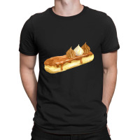 Caramel Eclair  Salted Caramel Eclair With Meringue Toppings T-shirt | Artistshot