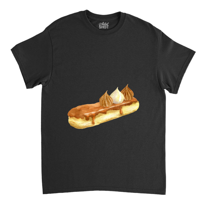 Caramel Eclair  Salted Caramel Eclair With Meringue Toppings Classic T-shirt | Artistshot