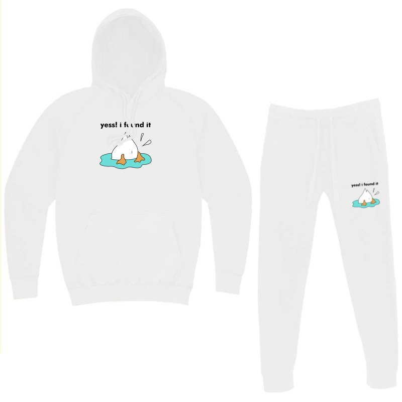 Yess I Found It For Duck Lovers Gift Hoodie & Jogger Set | Artistshot