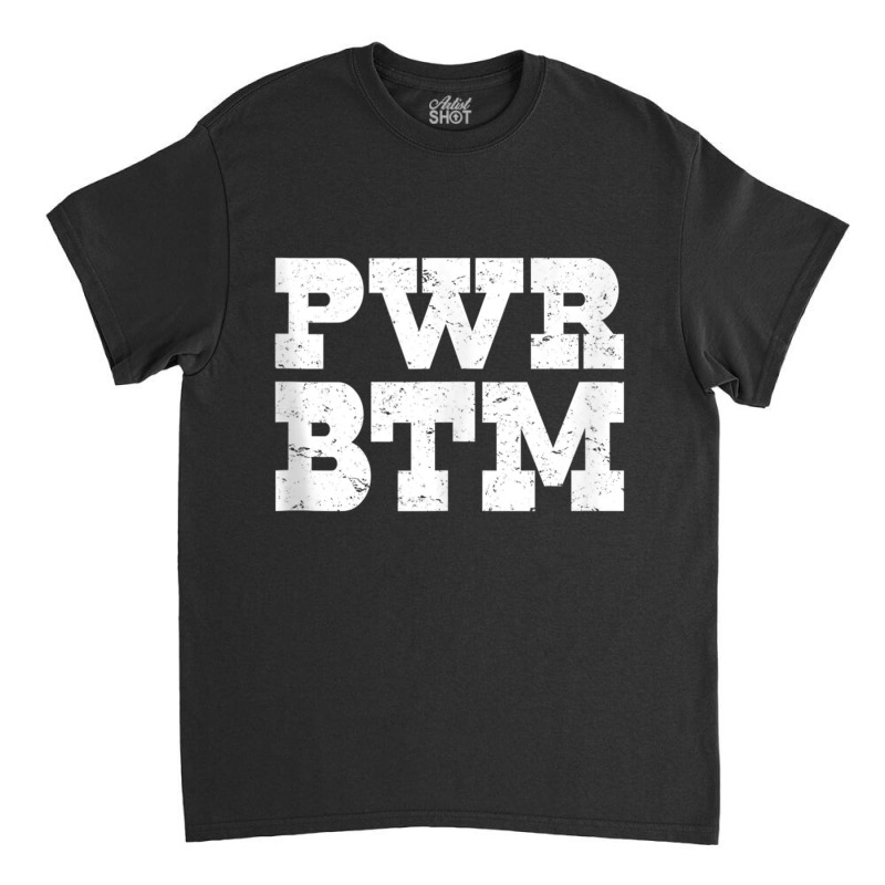 Vintage Power Bottom   Twink Gay Bear Pwr Btm Pride Tank Top Classic T-shirt | Artistshot