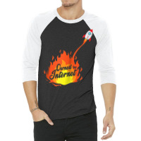 Owned By Internet Private Prop Vs. Hedge Fond Raglan Baseball Tee 3/4 Sleeve Shirt | Artistshot