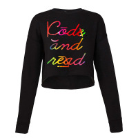 Code And Read Dyslexia Awareness Cropped Sweater | Artistshot