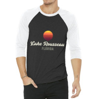 Lake Rousseau ,florida Bass Fishing 3/4 Sleeve Shirt | Artistshot