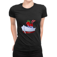 I Hate Capitalism (still Got That Bag Tho) Ladies Fitted T-shirt | Artistshot