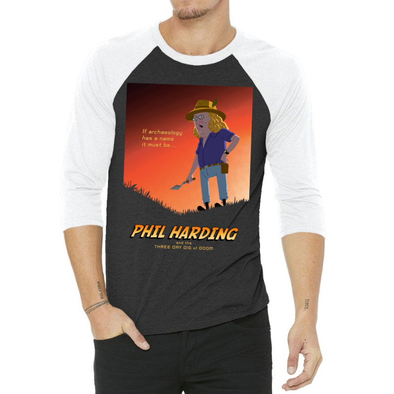 Phil Harding - Time Team 3/4 Sleeve Shirt | Artistshot