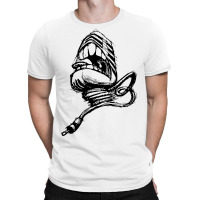 Scream Microphone T-shirt | Artistshot