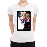 Dylan And The Dead Alternate Skull Ladies Fitted T-shirt | Artistshot