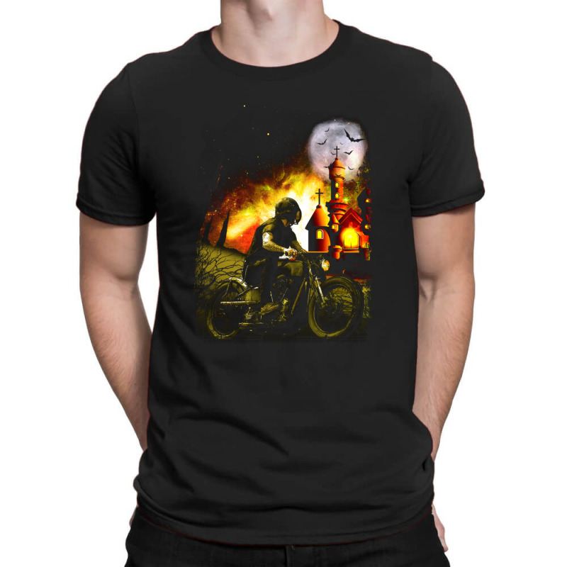 Mystery Rider T-Shirt by tasmilacaravi | Artistshot