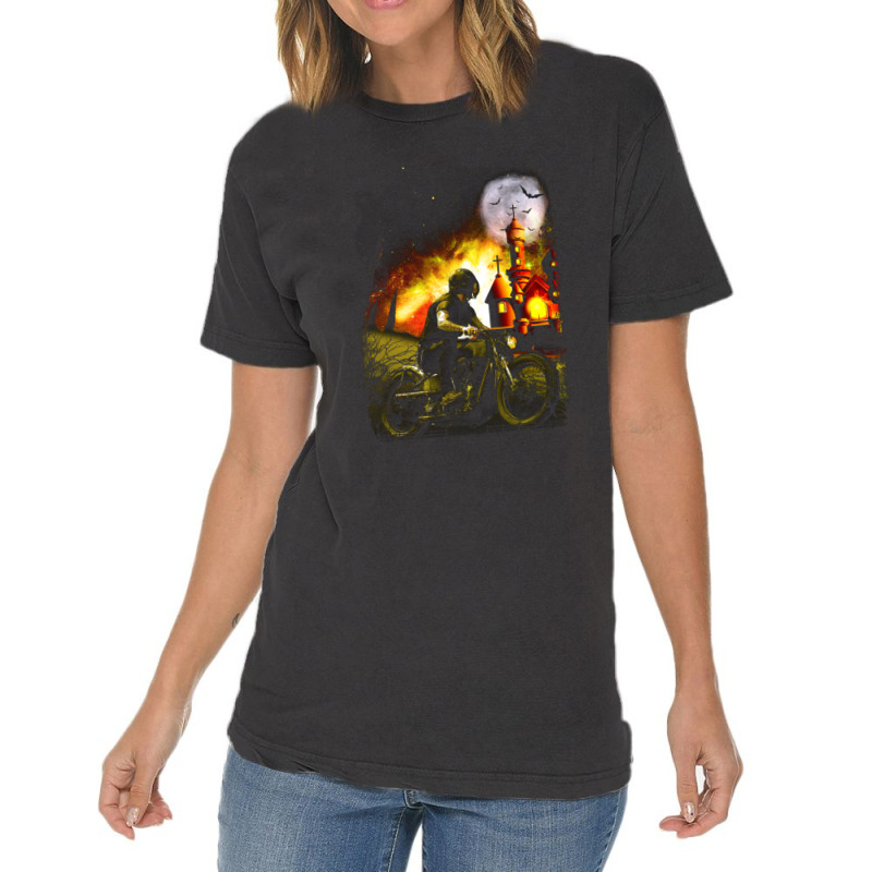 Mystery Rider Vintage T-Shirt by tasmilacaravi | Artistshot