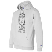 I Am Small And Sensitive Knife Cat T Shirt Champion Hoodie | Artistshot