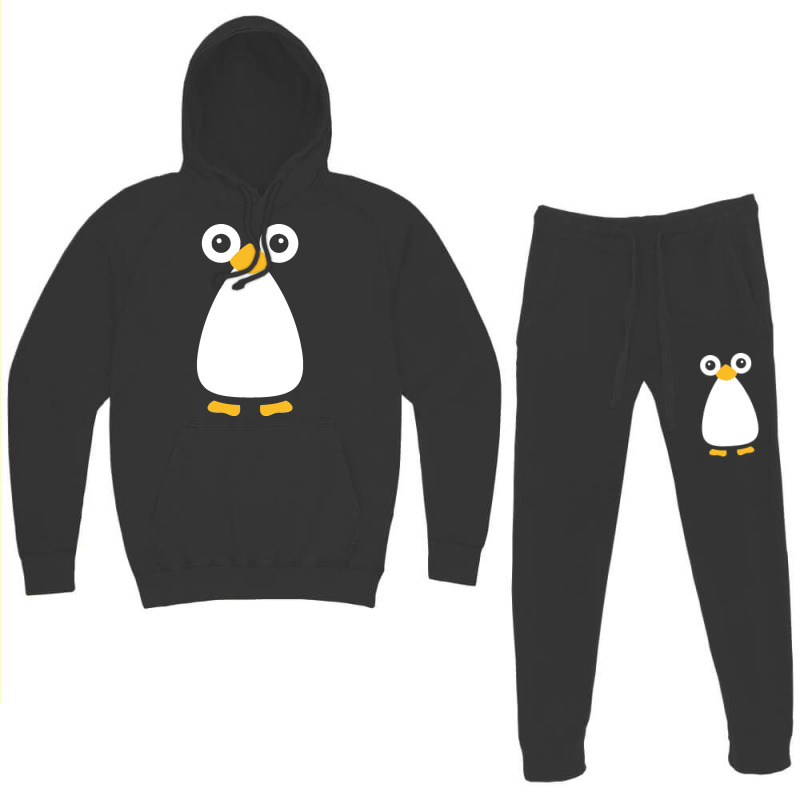 Cute Vector Penguin Classic Hoodie & Jogger Set | Artistshot