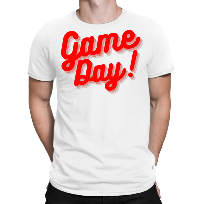 Game Day Graphic Tee   Red Premium T Shirt T-shirt | Artistshot