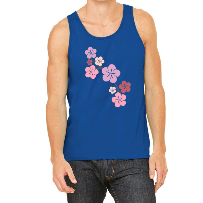 Sakura Minimalist Tank Top by tasmilacaravi | Artistshot