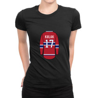 Brett Kulak Jersey 1 (2) Ladies Fitted T-shirt | Artistshot