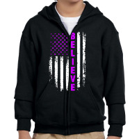 Believe Youth Zipper Hoodie | Artistshot