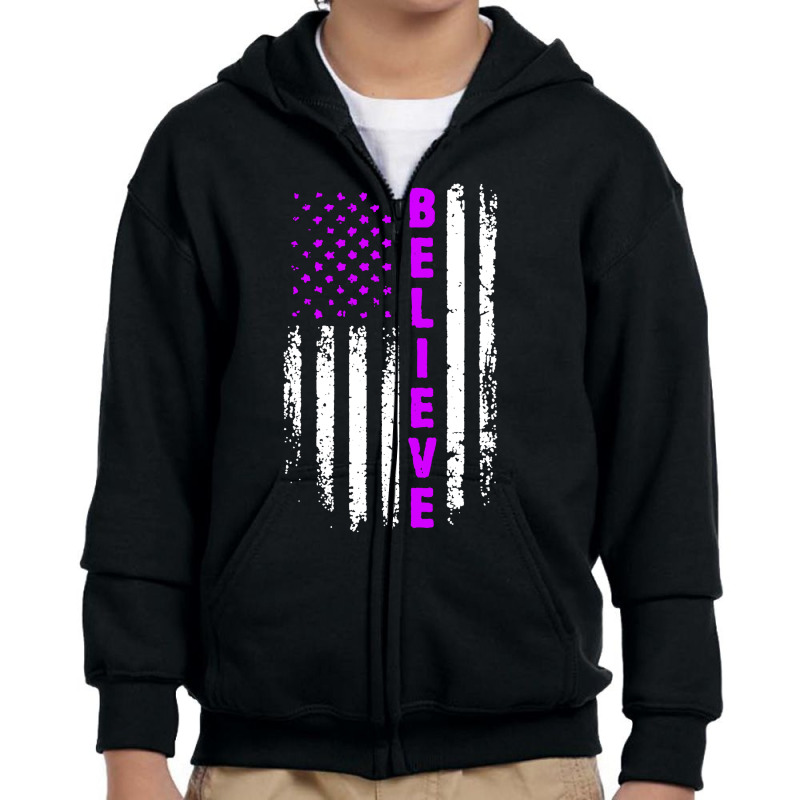 Believe Youth Zipper Hoodie by Jazz Store | Artistshot