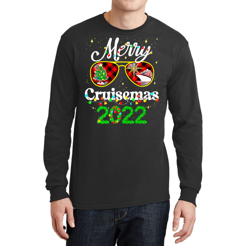 Merry Cruisemas 2022 Funny Family Cruise Christmas Vacation Premium T Long Sleeve Shirts | Artistshot