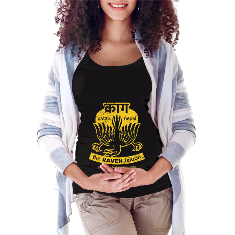 The Raven Saloon Maternity Scoop Neck T-shirt | Artistshot