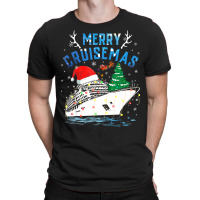 Merry Cruisemas Family Cruise Christmas 2022 Funny Boat Trip Pullover T-shirt | Artistshot