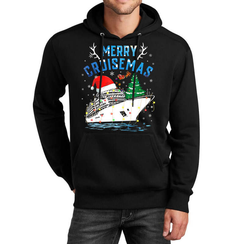 Merry Cruisemas Family Cruise Christmas 2022 Funny Boat Trip Pullover Unisex Hoodie | Artistshot