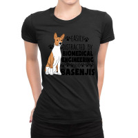 Biomedical Engineering Graduate Biomedical Engineering And Basenjis (1 Ladies Fitted T-shirt | Artistshot