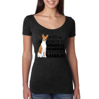 Biomedical Engineering Graduate Biomedical Engineering And Basenjis (1 Women's Triblend Scoop T-shirt | Artistshot