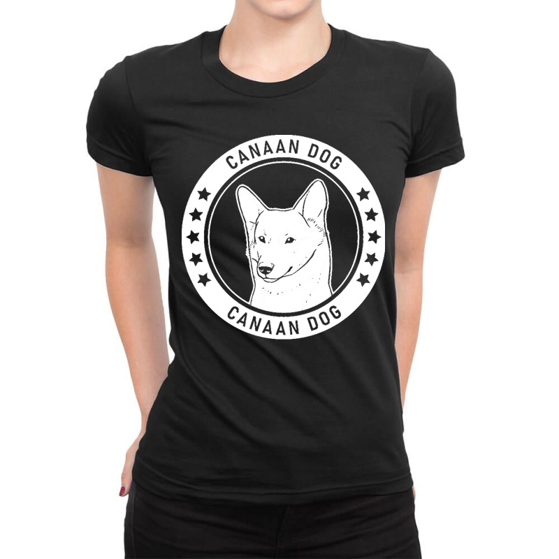 Canaan Dog Canaan Dog Fan Gift Ladies Fitted T-Shirt by beaverbuck | Artistshot