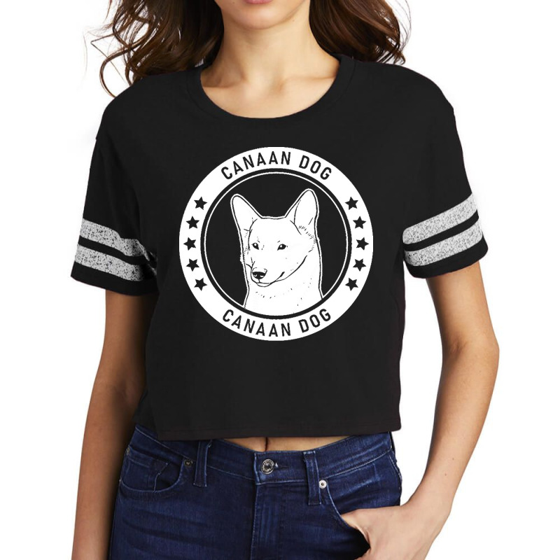 Canaan Dog Canaan Dog Fan Gift Scorecard Crop Tee by beaverbuck | Artistshot