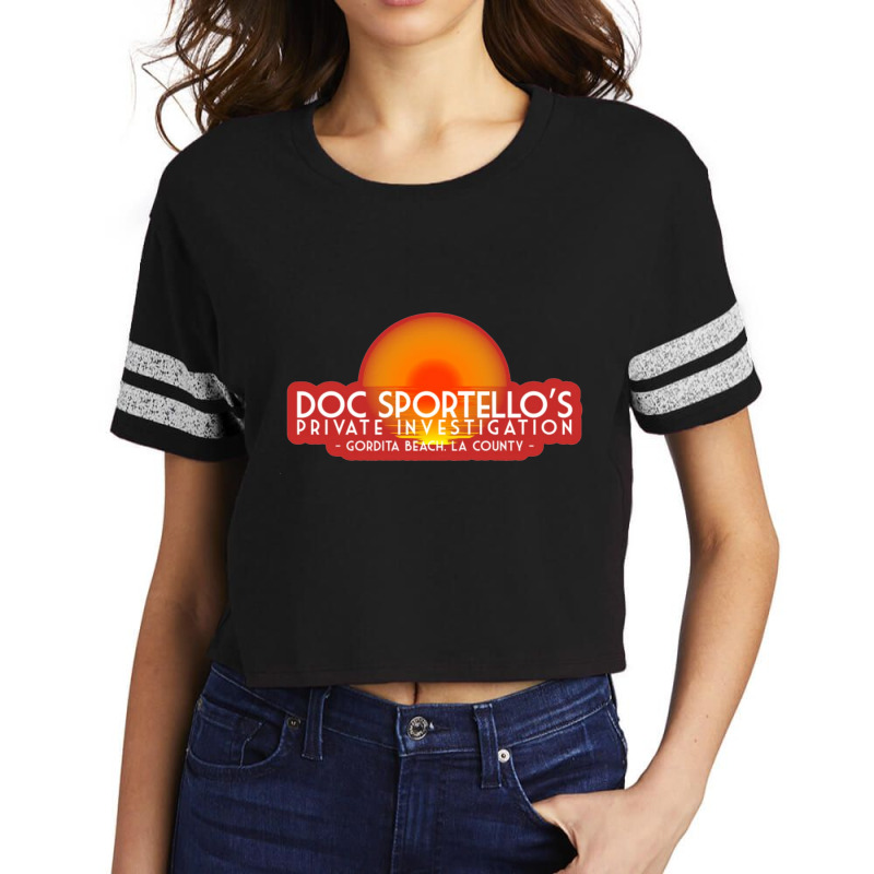 Doc Sportello Private Investigations Scorecard Crop Tee by umartinos | Artistshot