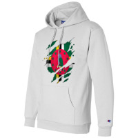 Proud Dominican Shirts  Torn Ripped Dominica Flag T Shirt Champion Hoodie | Artistshot