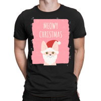 Meowy Christmasmeowy Christmas T-shirt | Artistshot