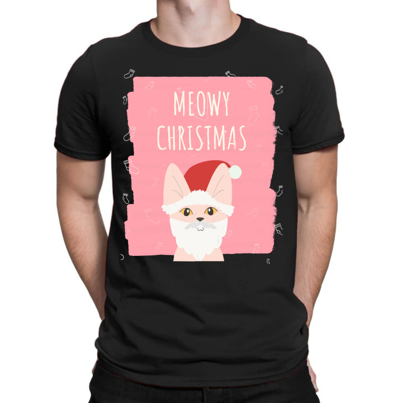 Meowy Christmasmeowy Christmas T-shirt | Artistshot