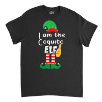 Womens Coquito Elf Funny Puerto Rico Matching Christmas Bilingual V Ne Classic T-shirt | Artistshot