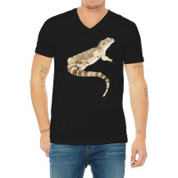 Bearded Dragon V-neck Tee | Artistshot