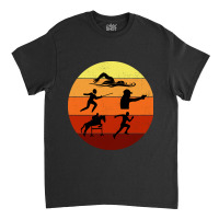 Modern Pentathlon Modern Pentathlon - Swimming Fencing Riding Shooting Classic T-shirt | Artistshot