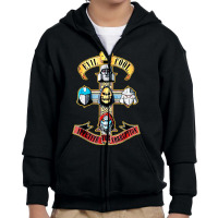 Evil N Cool Appetite For Corruption Youth Zipper Hoodie | Artistshot