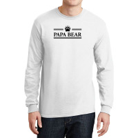 Papa Bear Long Sleeve Shirts | Artistshot