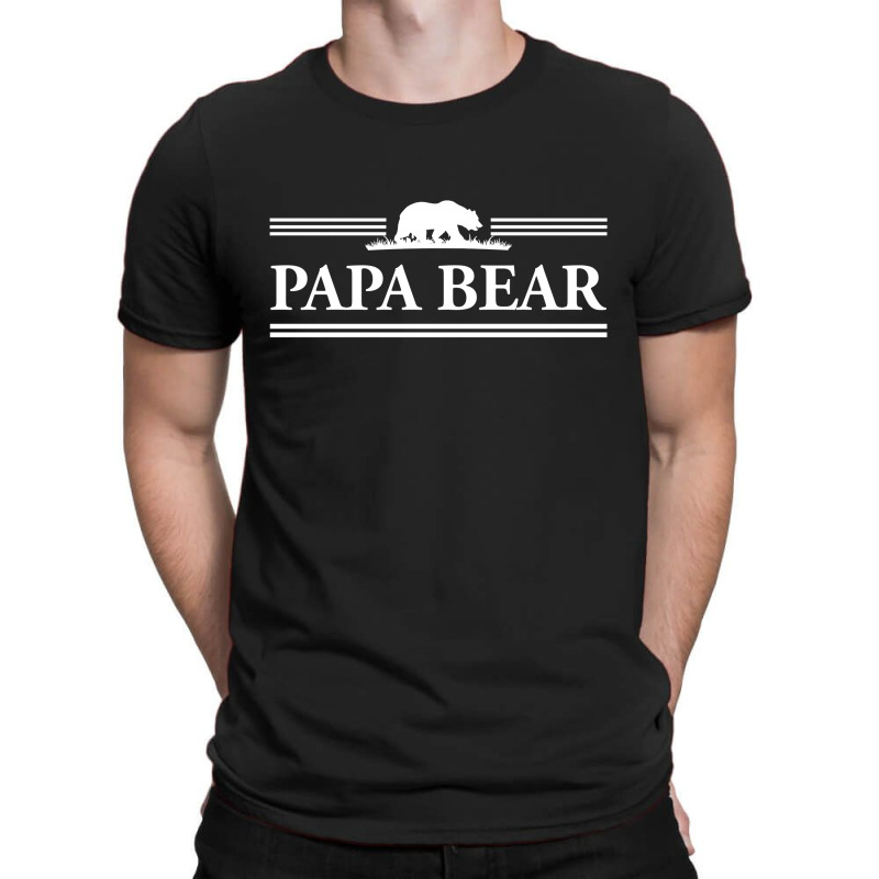 Papa Bear T-shirt | Artistshot