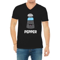 Pepper Costume Matching Pepper And Salt Couple Tshirt V-neck Tee | Artistshot