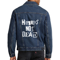 Hip Hop Is Not Dead - Vintage Grunge - Rap Hiphop Gangster 1 Men Denim Jacket | Artistshot