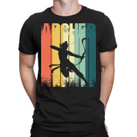 Archery Bowman Archers Arrows Bows Target Shooting Gift Vintage Archer T-shirt | Artistshot