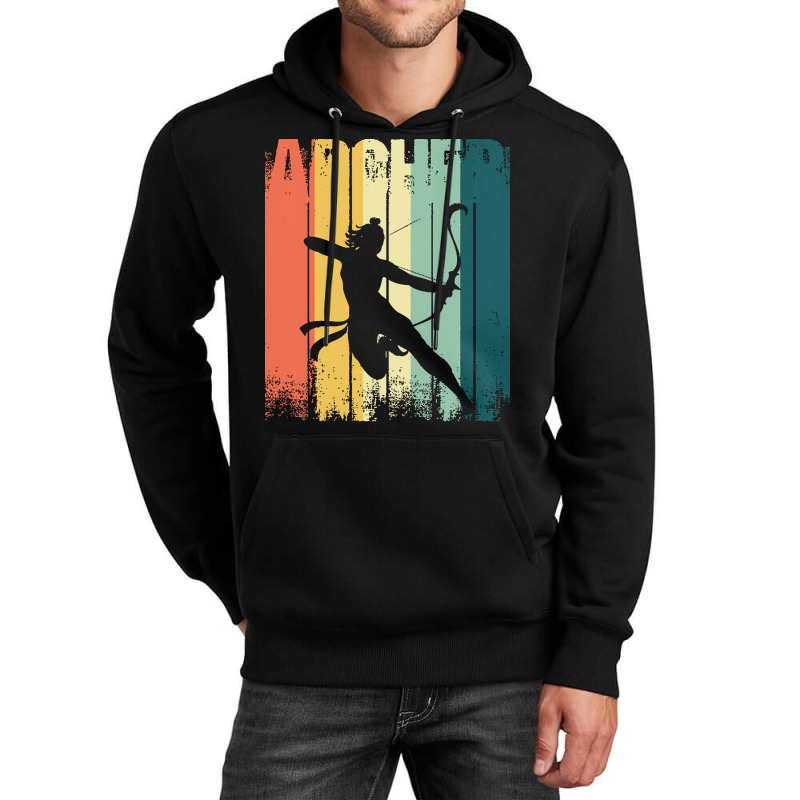 Archery Bowman Archers Arrows Bows Target Shooting Gift Vintage Archer Unisex Hoodie | Artistshot