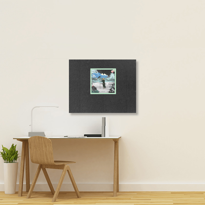 Felly - Surf Trap Classic Landscape Canvas Print | Artistshot