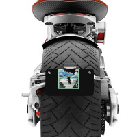 Felly - Surf Trap Classic Motorcycle License Plate | Artistshot